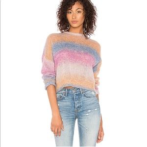 Rails Rainbow Ombré Crewneck Sweater NWOT